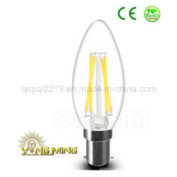 C35 3.5W Ra90 Ba15D Clear Dimming LED Filament Bulb